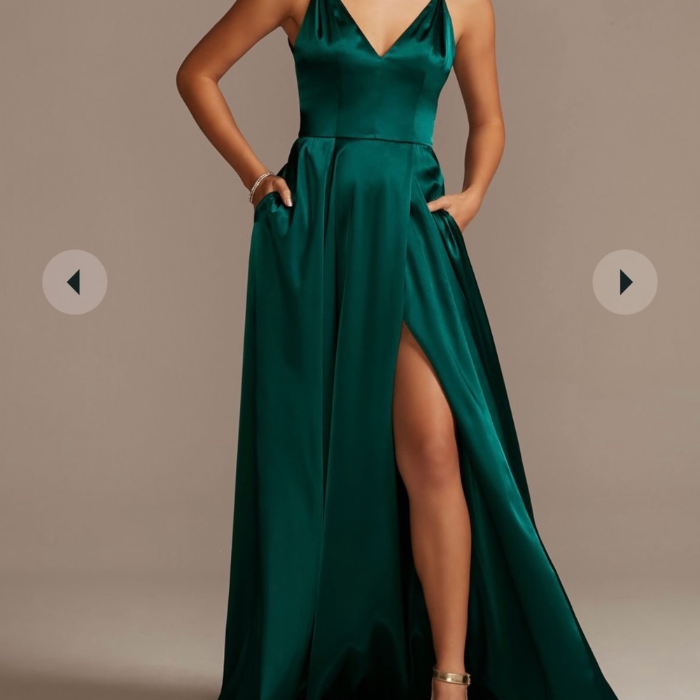 David’s bridal bridesmaid dress